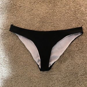 Never worn!! Black bikini bottom